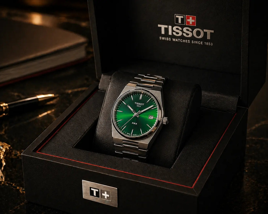 TISSOT PRX Premium Stainless Steel Luxury Timepiece for Men — Designed for Confidence, Power and Elegance Roman Essentials