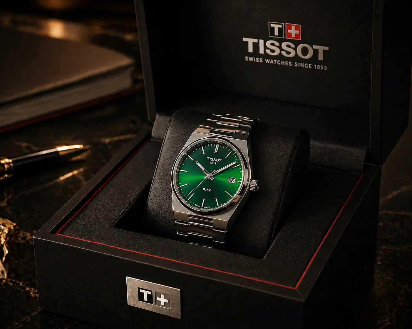 TISSOT PRX Premium Stainless Steel Luxury Timepiece for Men — Designed for Confidence, Power and Elegance Roman Essentials