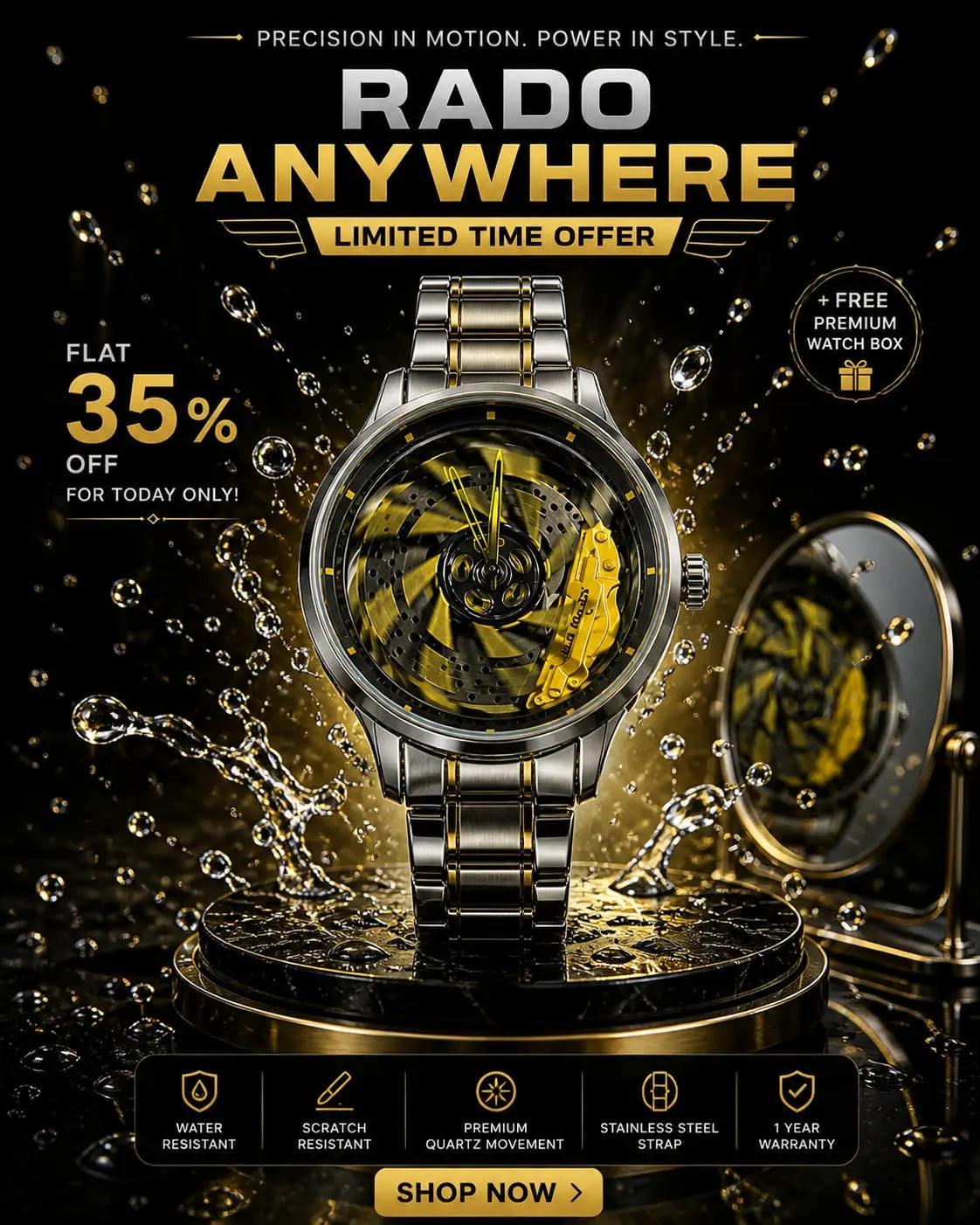 Titan X Skeleton Automatic Watch – Precision Engine Luxury Timepiece Roman Essentials